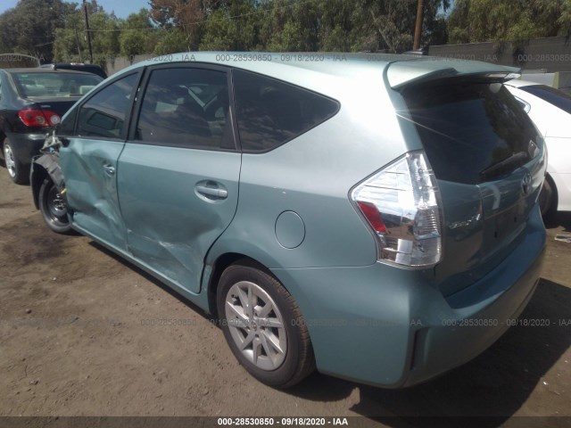 Photo 2 VIN: JTDZN3EU9D3258141 - TOYOTA PRIUS V 