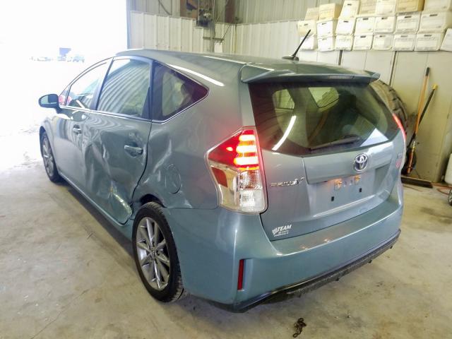 Photo 2 VIN: JTDZN3EU9FJ016996 - TOYOTA PRIUS V 