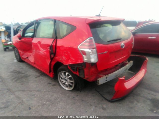 Photo 2 VIN: JTDZN3EU9FJ025374 - TOYOTA PRIUS V 