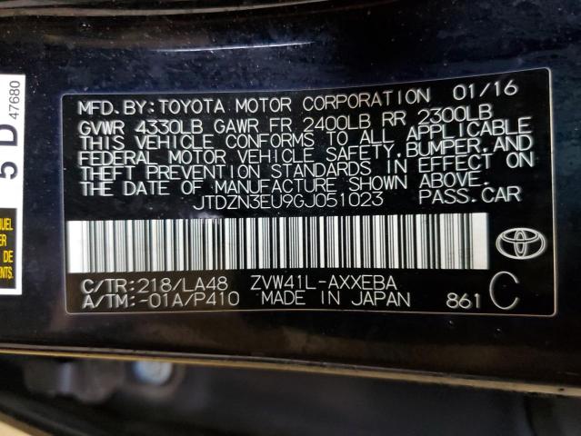 Photo 11 VIN: JTDZN3EU9GJ051023 - TOYOTA PRIUS 