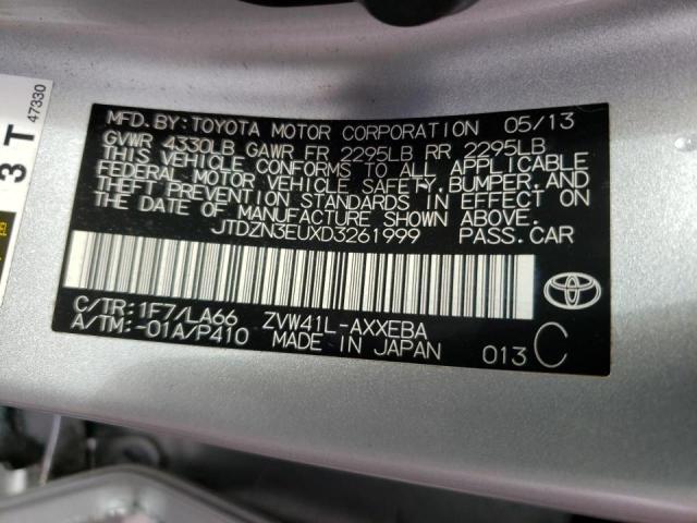 Photo 9 VIN: JTDZN3EUXD3261999 - TOYOTA PRIUS V 