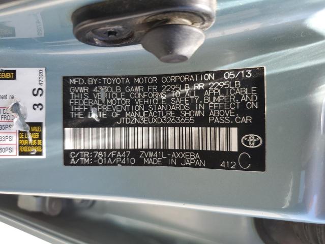 Photo 11 VIN: JTDZN3EUXD3263655 - TOYOTA PRIUS 