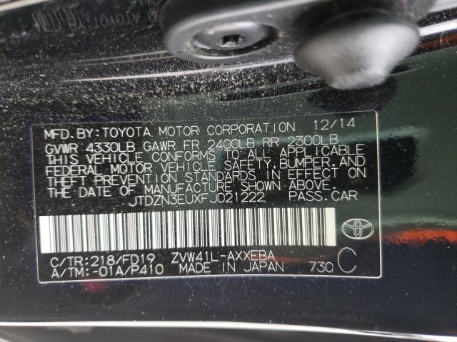 Photo 9 VIN: JTDZN3EUXFJ021222 - TOYOTA PRIUS 