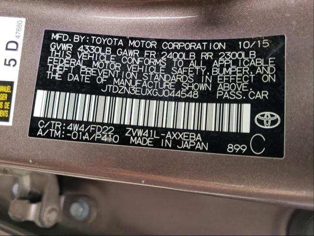 Photo 9 VIN: JTDZN3EUXGJ044548 - TOYOTA PRIUS V 