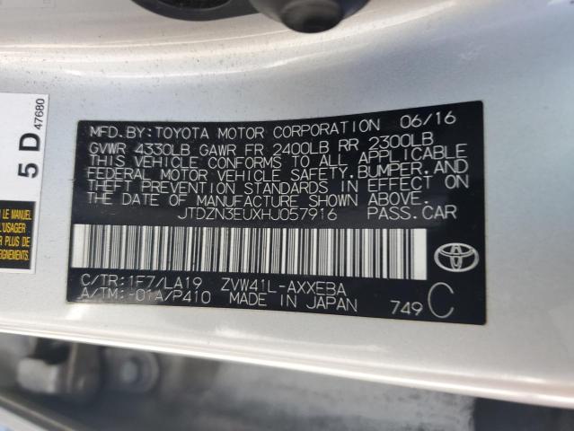 Photo 11 VIN: JTDZN3EUXHJ057916 - TOYOTA PRIUS 