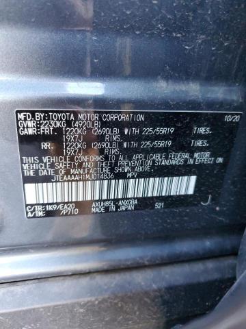 Photo 13 VIN: JTEAAAAH1MJ014836 - TOYOTA VENZA 