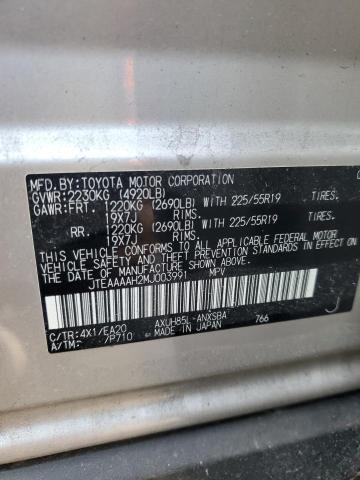 Photo 12 VIN: JTEAAAAH2MJ003991 - TOYOTA VENZA LE 