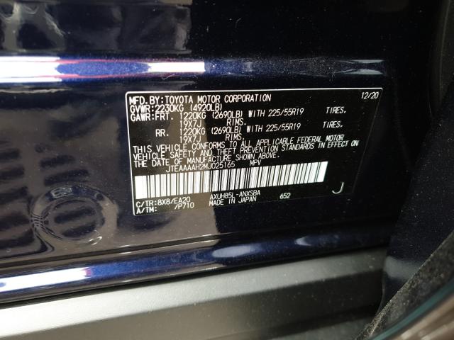 Photo 9 VIN: JTEAAAAH2MJ025165 - TOYOTA VENZA 