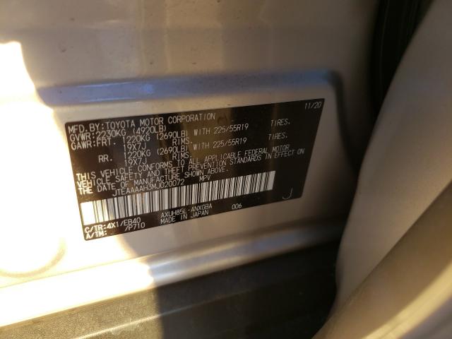 Photo 9 VIN: JTEAAAAH3MJ020072 - TOYOTA VENZA XLE 