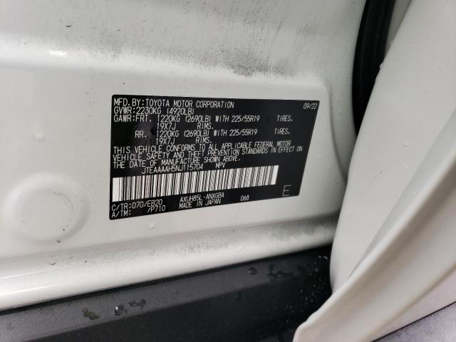 Photo 12 VIN: JTEAAAAH5NJ115704 - TOYOTA VENZA LE 