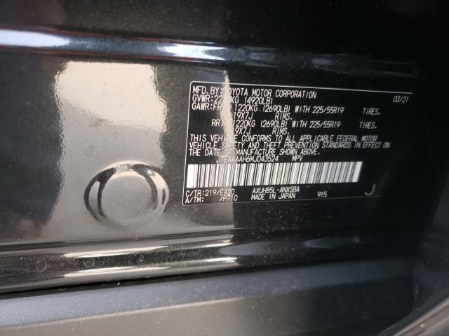 Photo 9 VIN: JTEAAAAH6MJ043524 - TOYOTA VENZA LE 