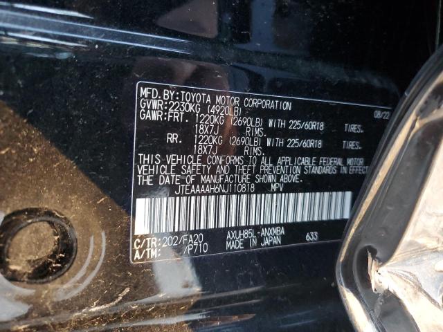 Photo 11 VIN: JTEAAAAH6NJ110818 - TOYOTA VENZA 