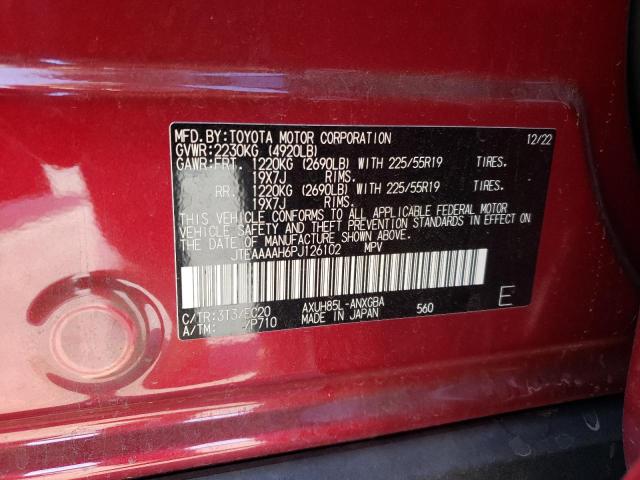 Photo 12 VIN: JTEAAAAH6PJ126102 - TOYOTA VENZA 