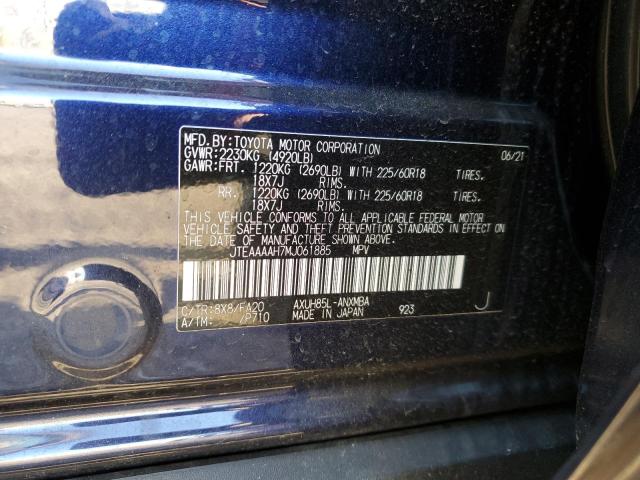 Photo 11 VIN: JTEAAAAH7MJ061885 - TOYOTA VENZA 