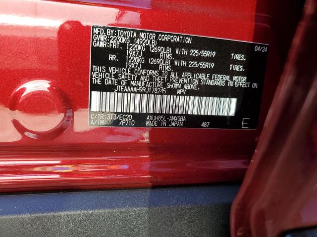 Photo 12 VIN: JTEAAAAH9RJ178245 - TOYOTA VENZA LE 