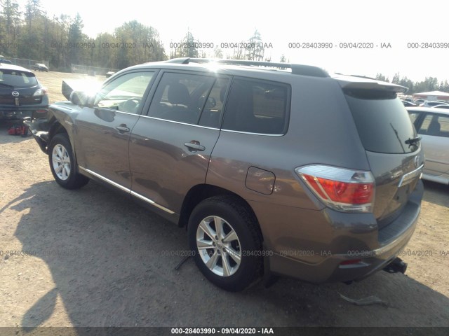 Photo 2 VIN: JTEBC3EH0C2010192 - TOYOTA HIGHLANDER HYBRID 