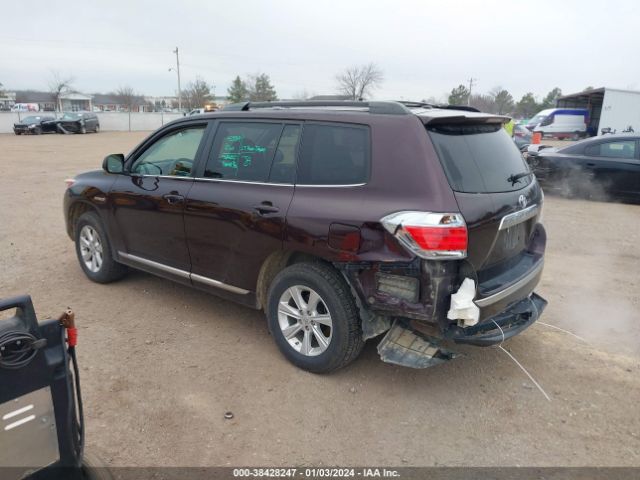 Photo 2 VIN: JTEBC3EH3C2006606 - TOYOTA HIGHLANDER HYBRID 