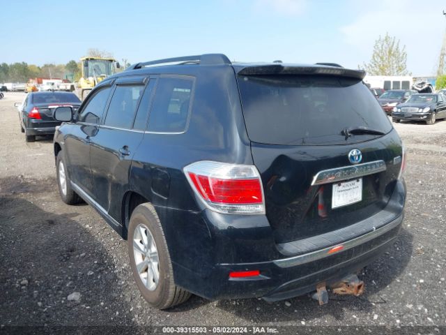 Photo 2 VIN: JTEBC3EH6C2010195 - TOYOTA HIGHLANDER HYBRID 