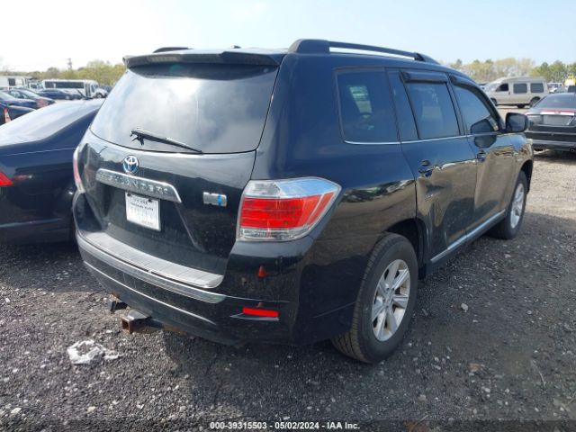 Photo 3 VIN: JTEBC3EH6C2010195 - TOYOTA HIGHLANDER HYBRID 