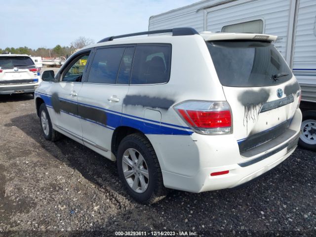 Photo 2 VIN: JTEBC3EH8C2009369 - TOYOTA HIGHLANDER HYBRID 