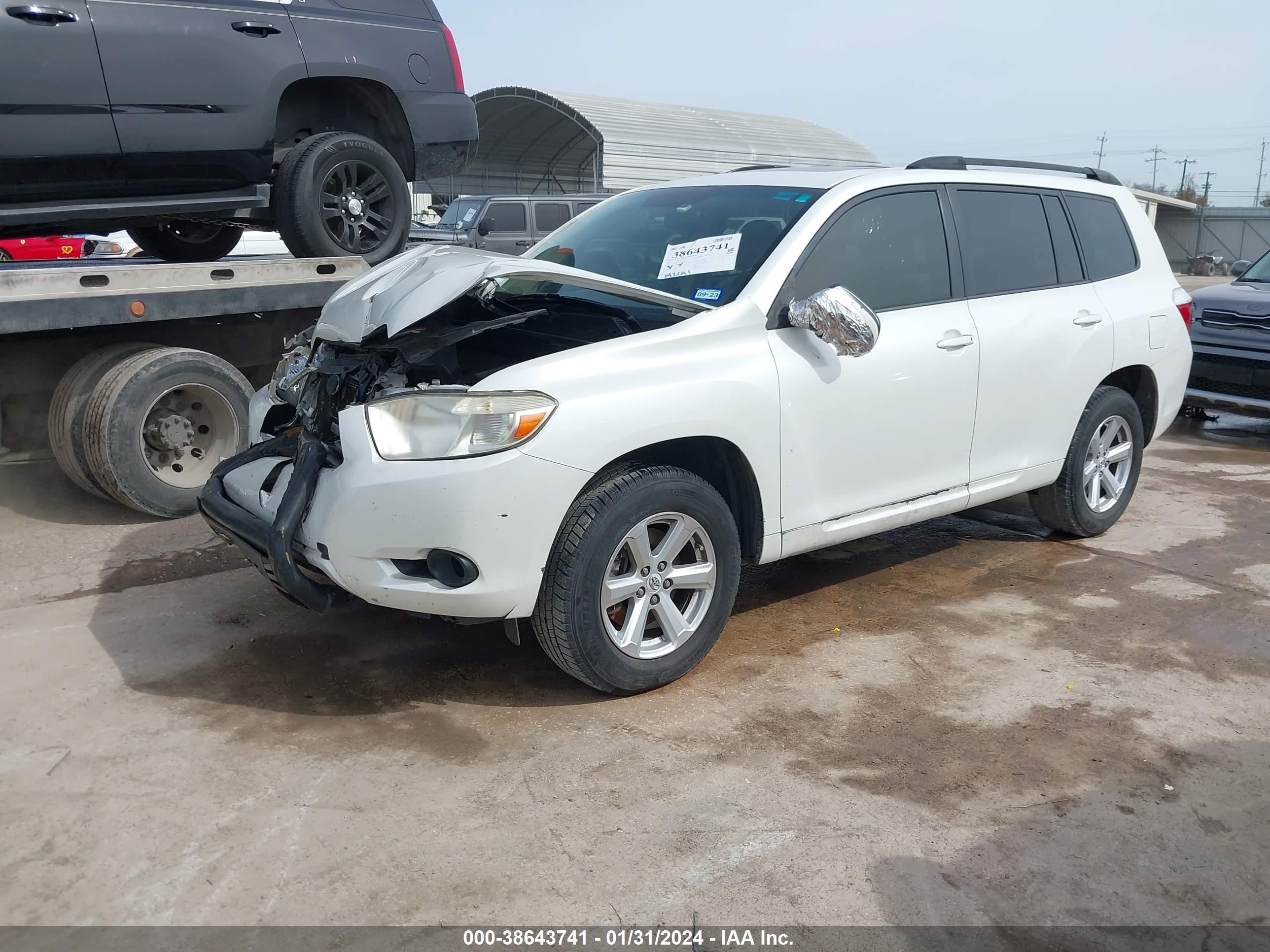 Photo 1 VIN: JTEBK3EHXA2160651 - TOYOTA HIGHLANDER 