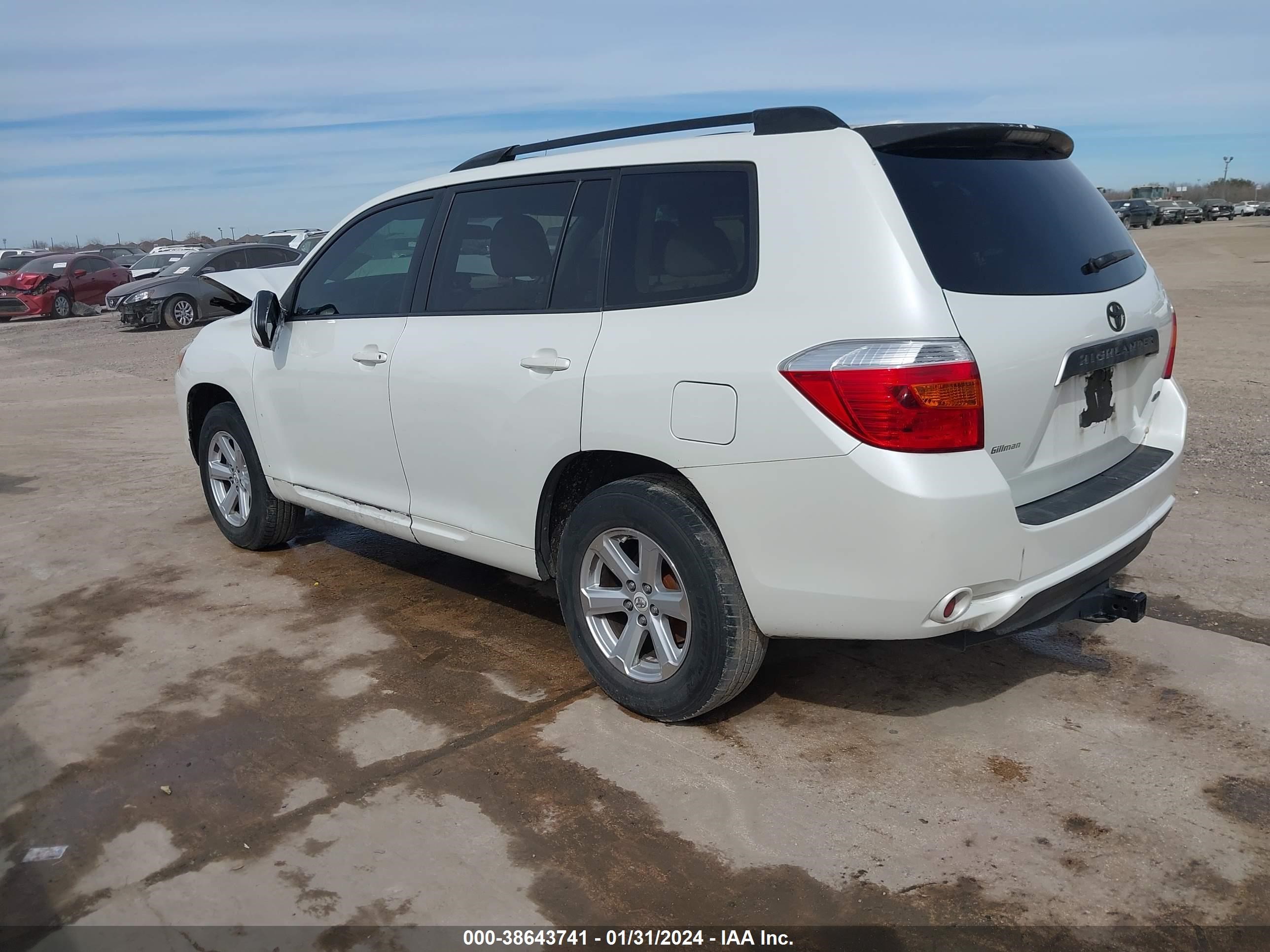 Photo 2 VIN: JTEBK3EHXA2160651 - TOYOTA HIGHLANDER 