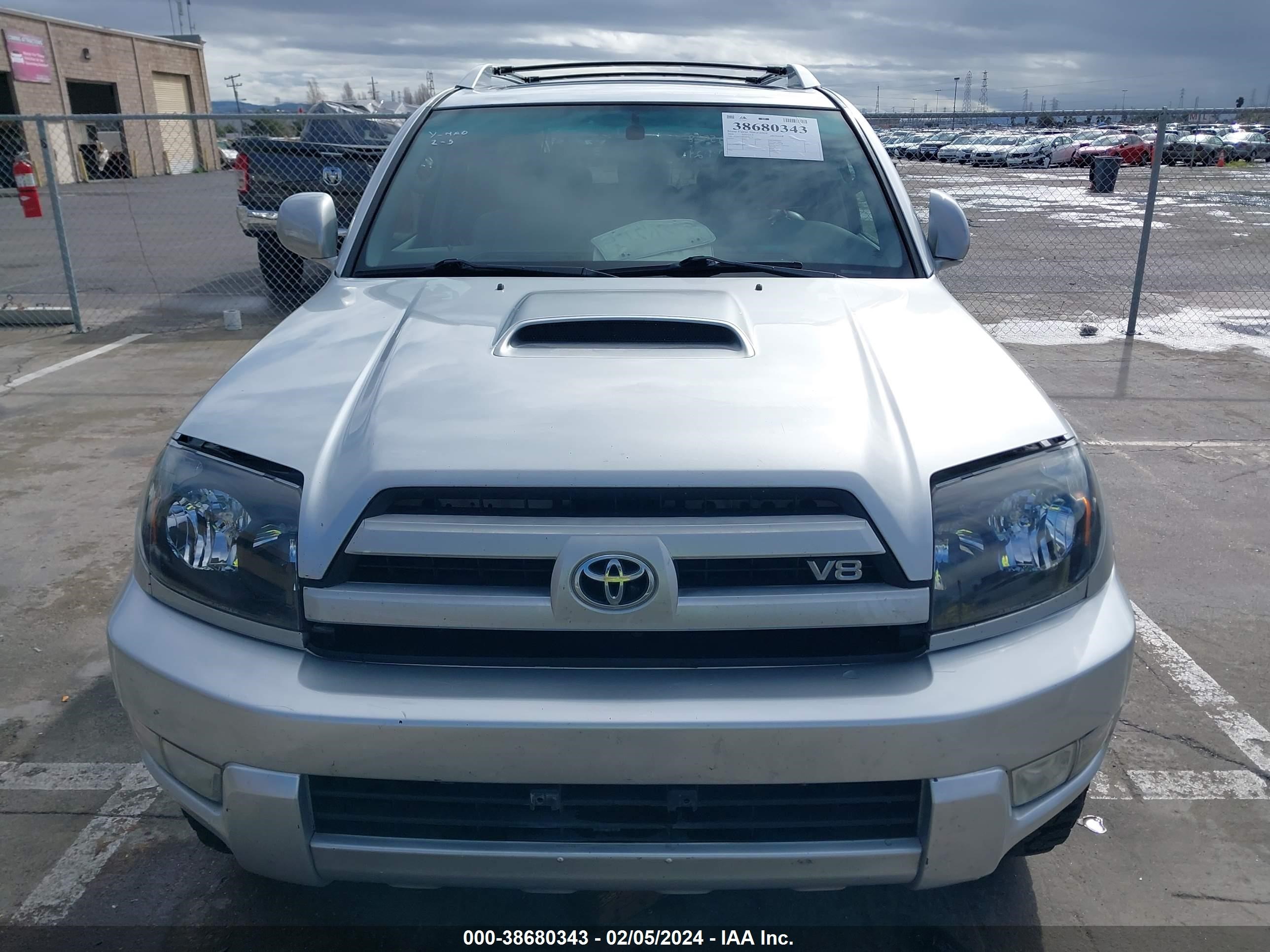 Photo 5 VIN: JTEBT14R040042054 - TOYOTA 4RUNNER 