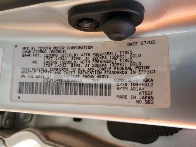 Photo 11 VIN: JTEBT14R050056912 - TOYOTA 4RUNNER SR 