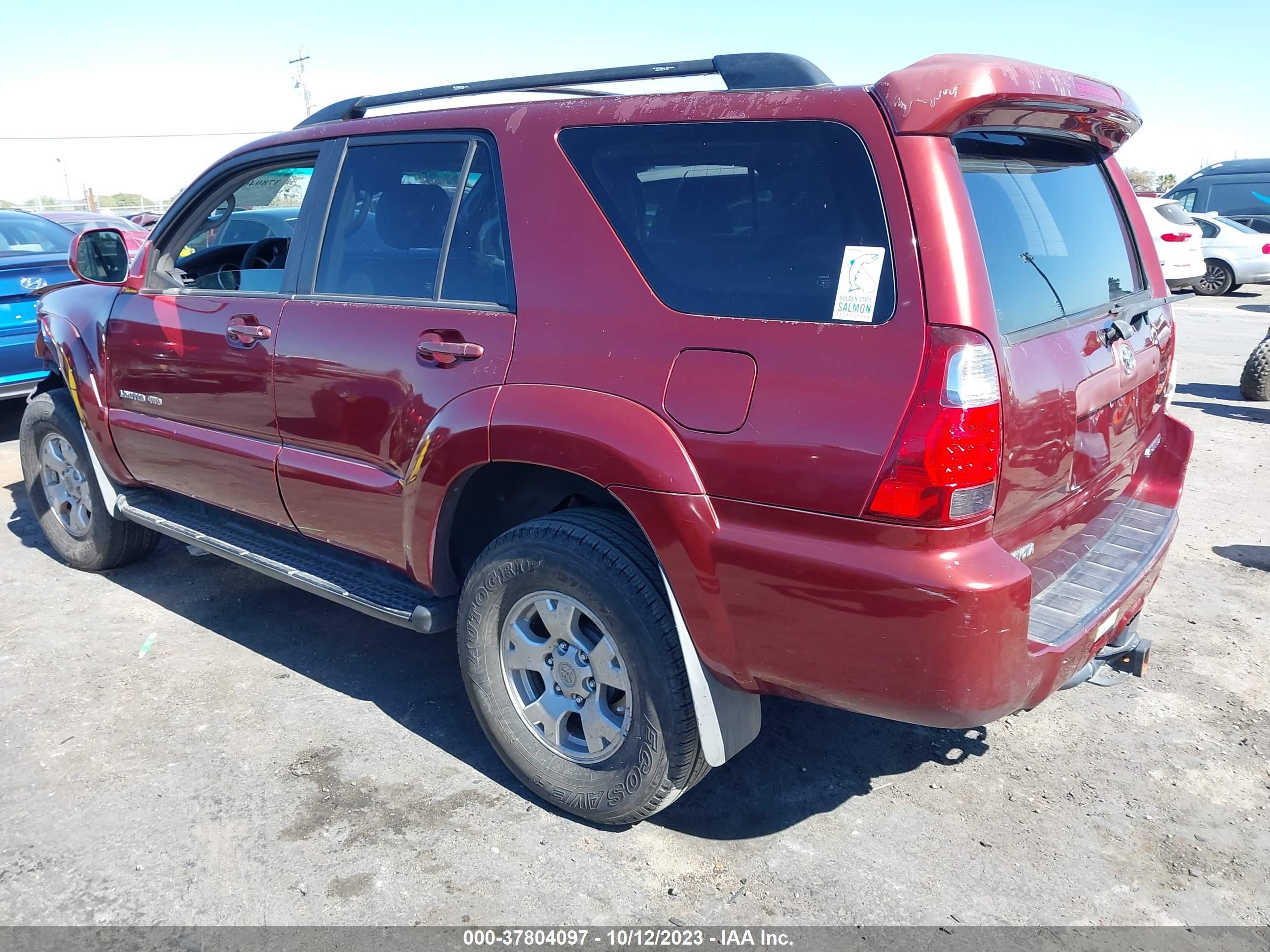 Photo 2 VIN: JTEBT17R678038771 - TOYOTA 4RUNNER 