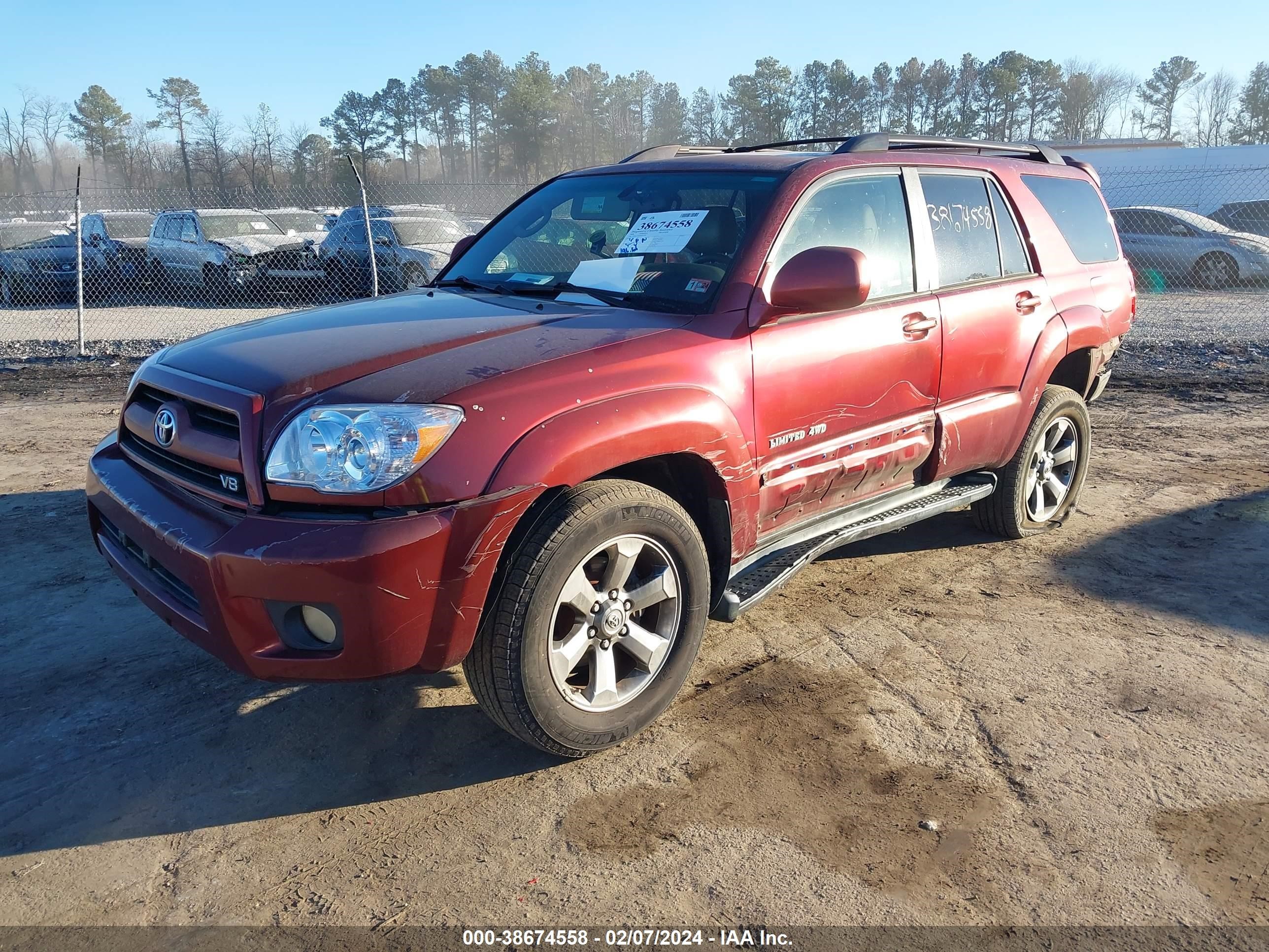 Photo 1 VIN: JTEBT17RX68032180 - TOYOTA 4RUNNER 