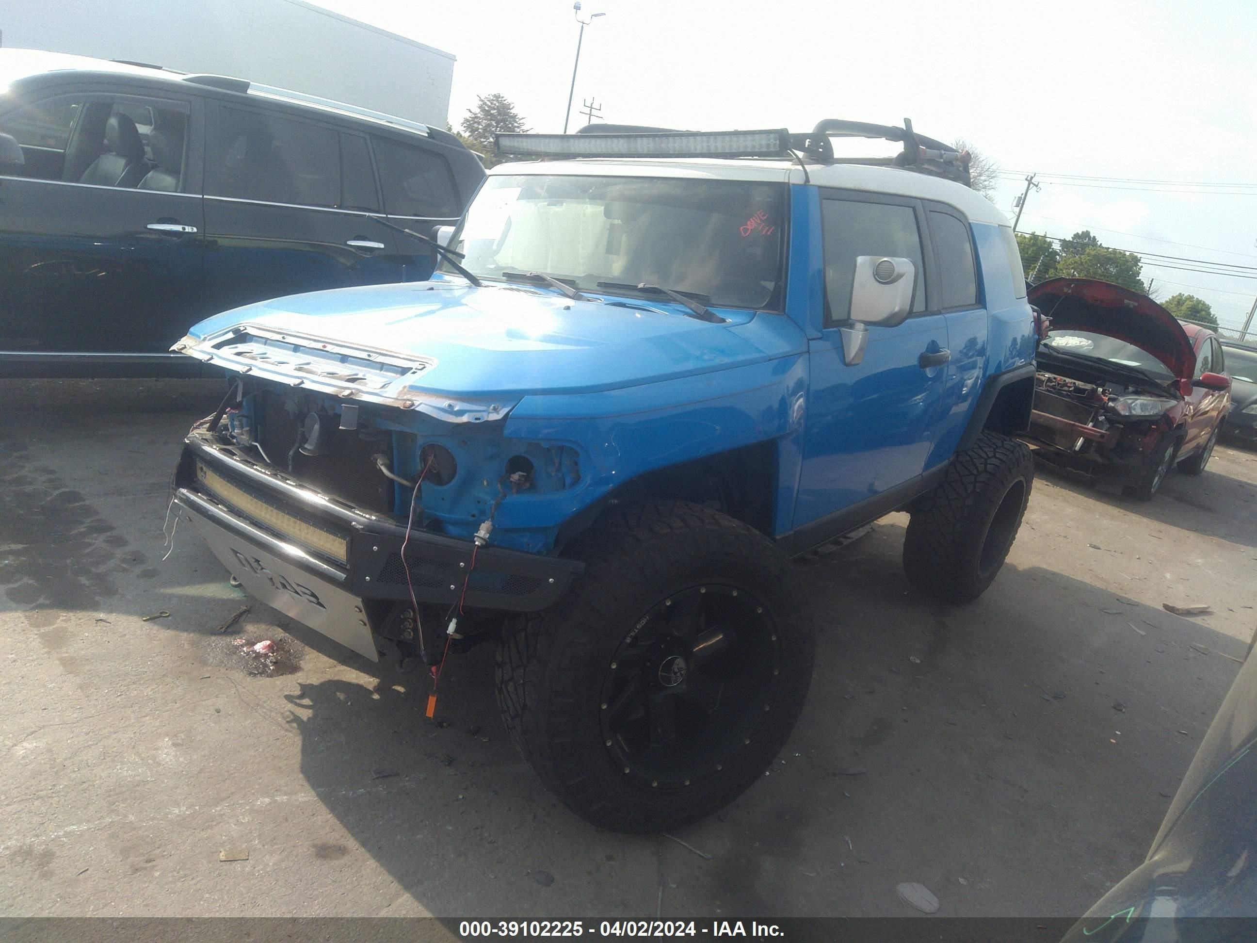 Photo 1 VIN: JTEBU11F470016584 - TOYOTA FJ CRUISER 