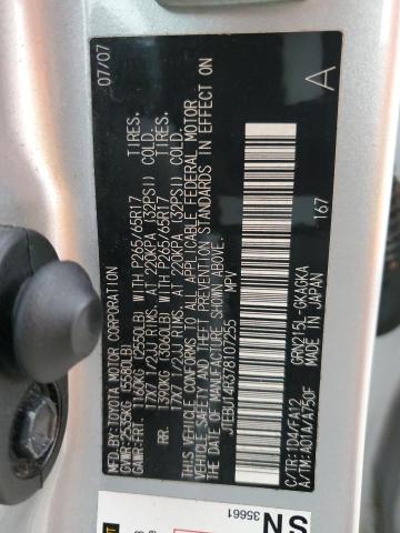 Photo 12 VIN: JTEBU14R378107255 - TOYOTA 4RUNNER SR 