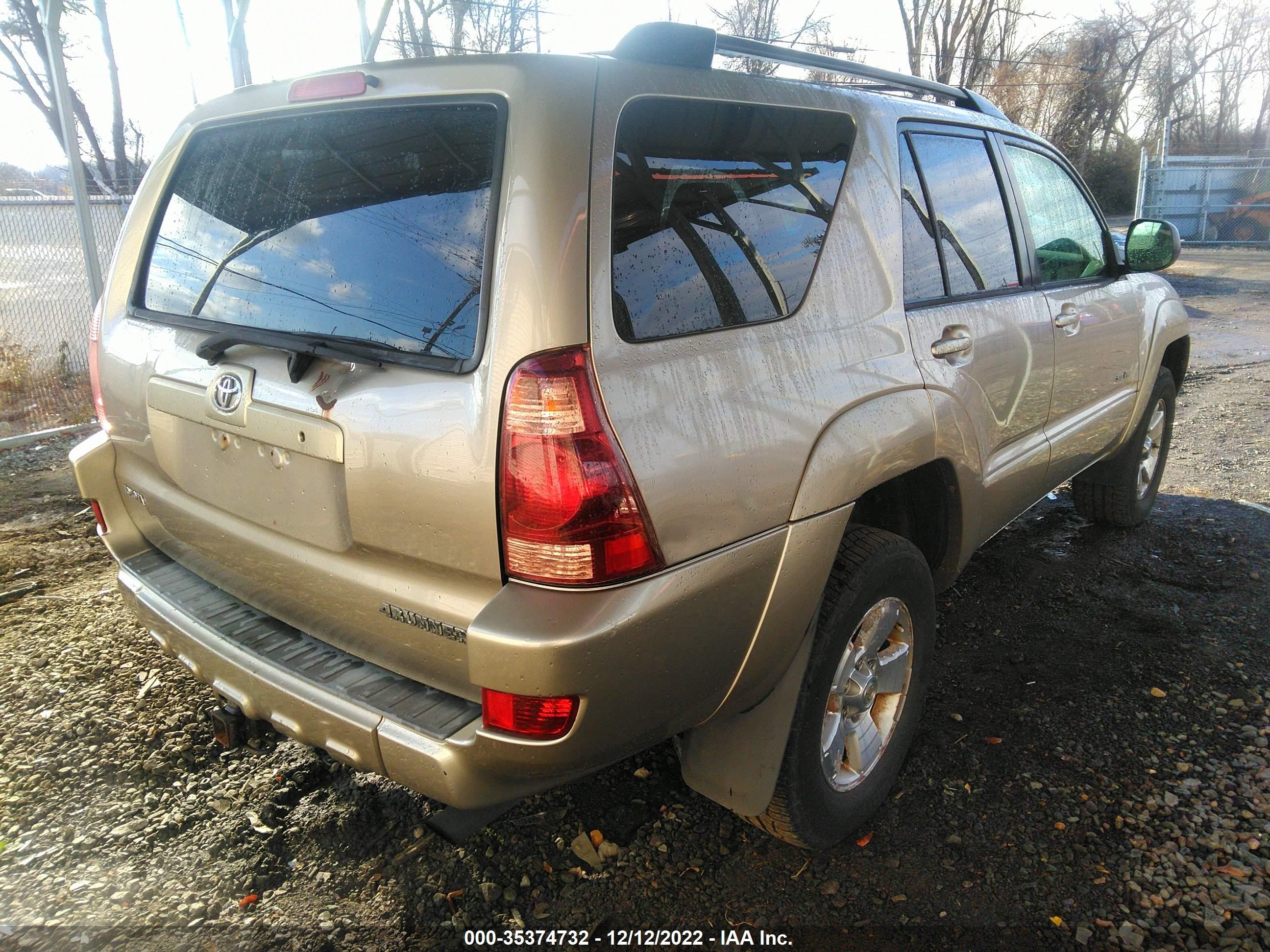 Photo 3 VIN: JTEBU14R450059888 - TOYOTA 4RUNNER 