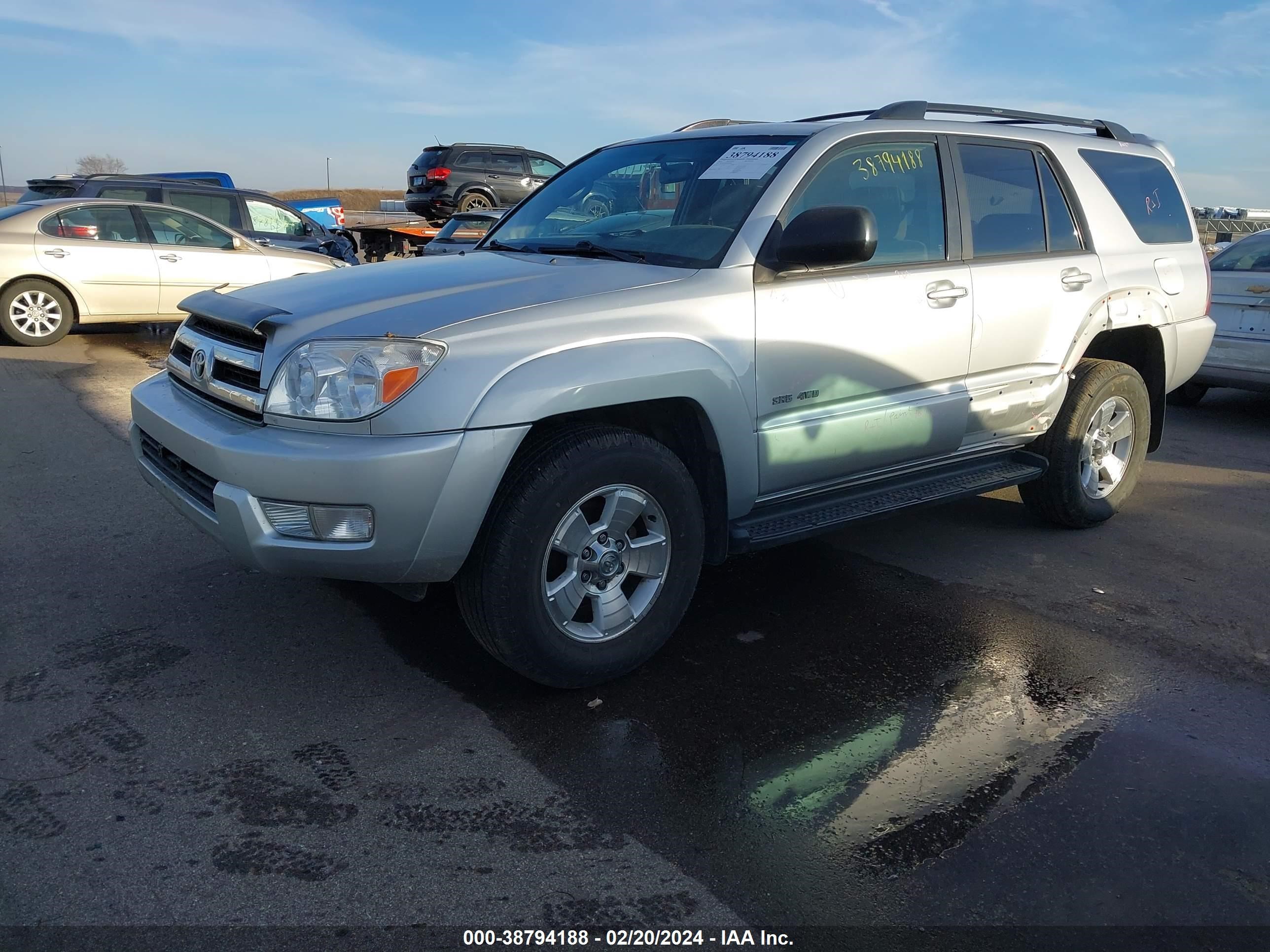 Photo 1 VIN: JTEBU14R450069322 - TOYOTA 4RUNNER 