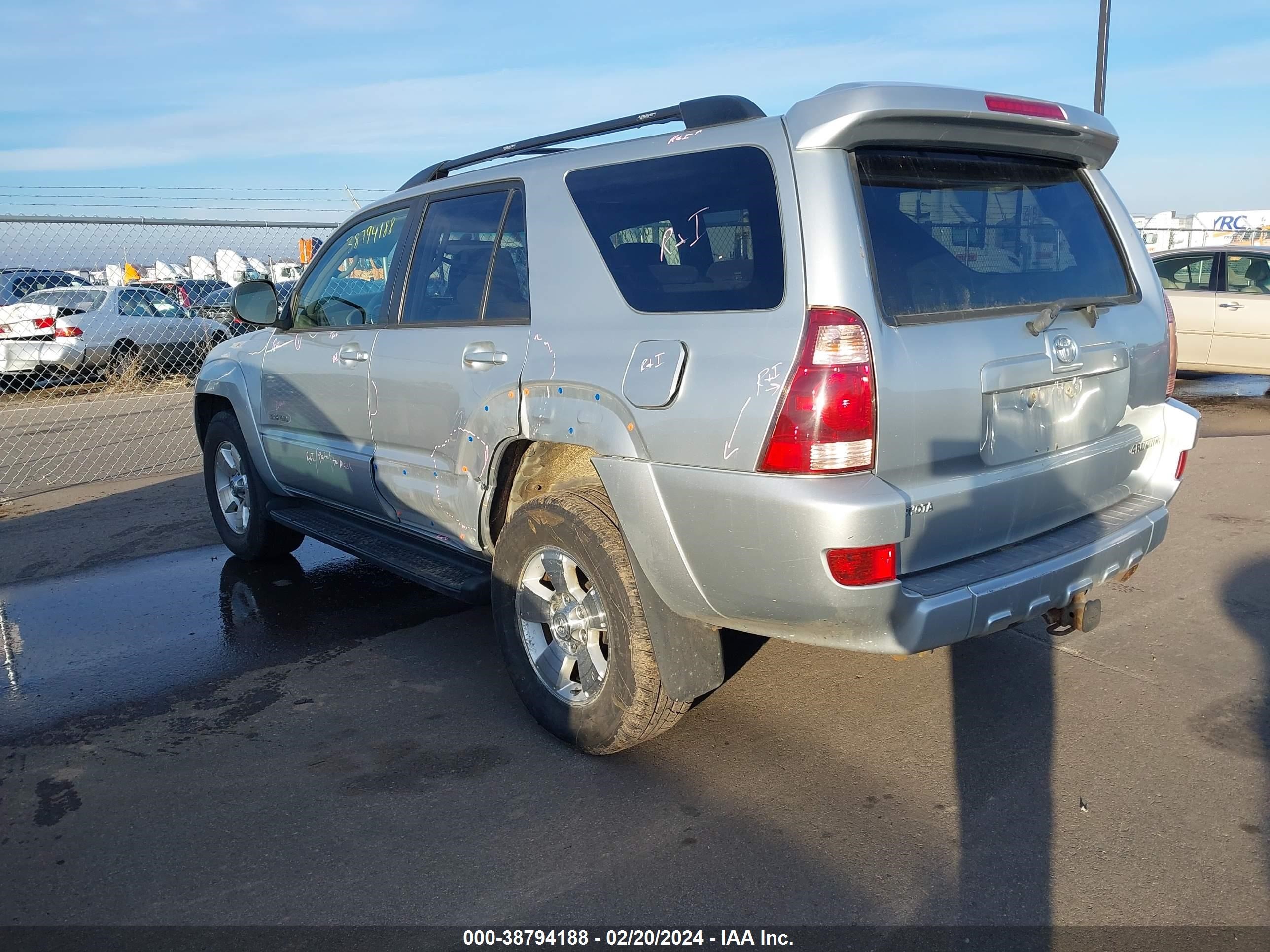 Photo 2 VIN: JTEBU14R450069322 - TOYOTA 4RUNNER 