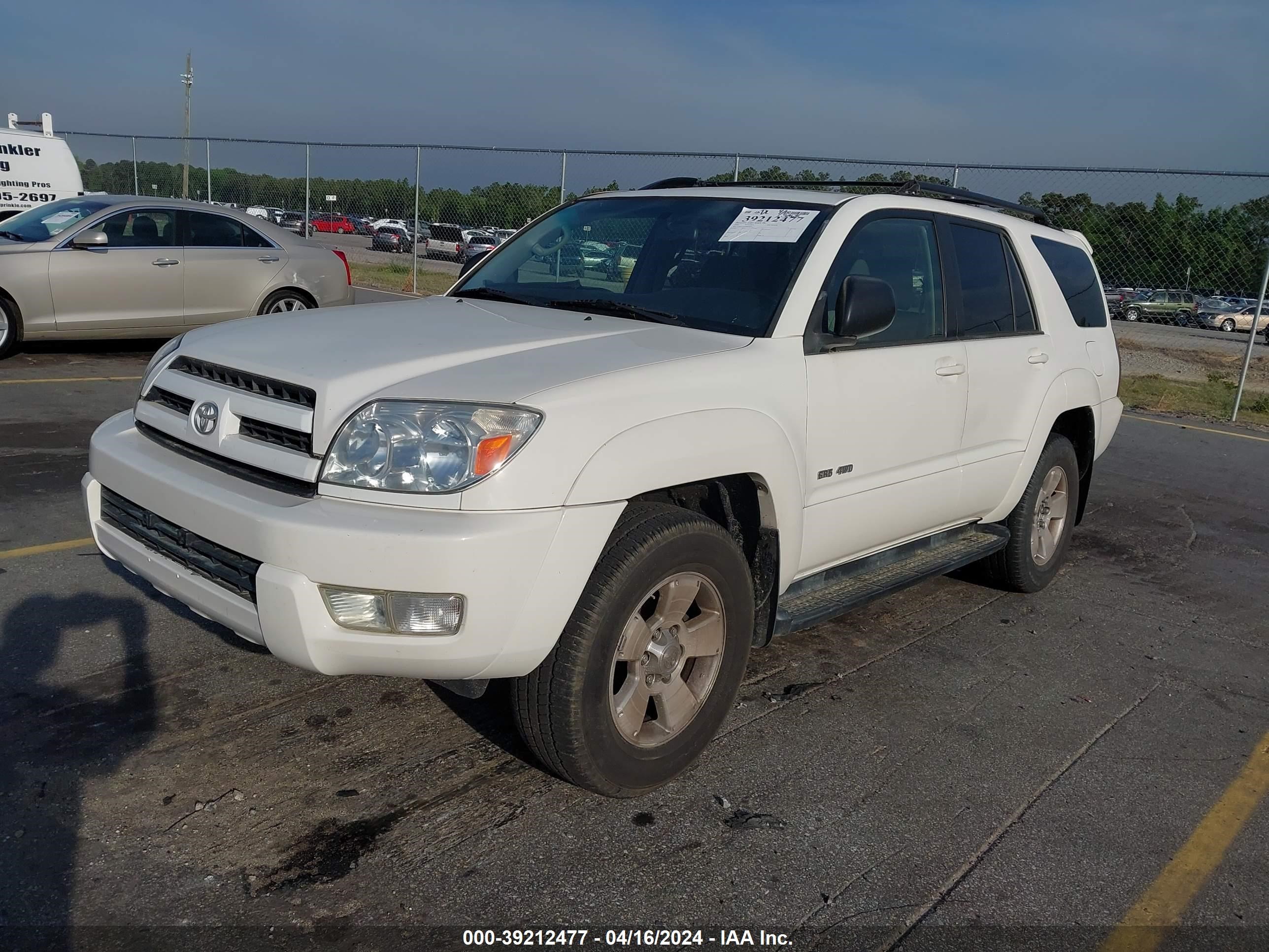 Photo 1 VIN: JTEBU14R540033475 - TOYOTA 4RUNNER 