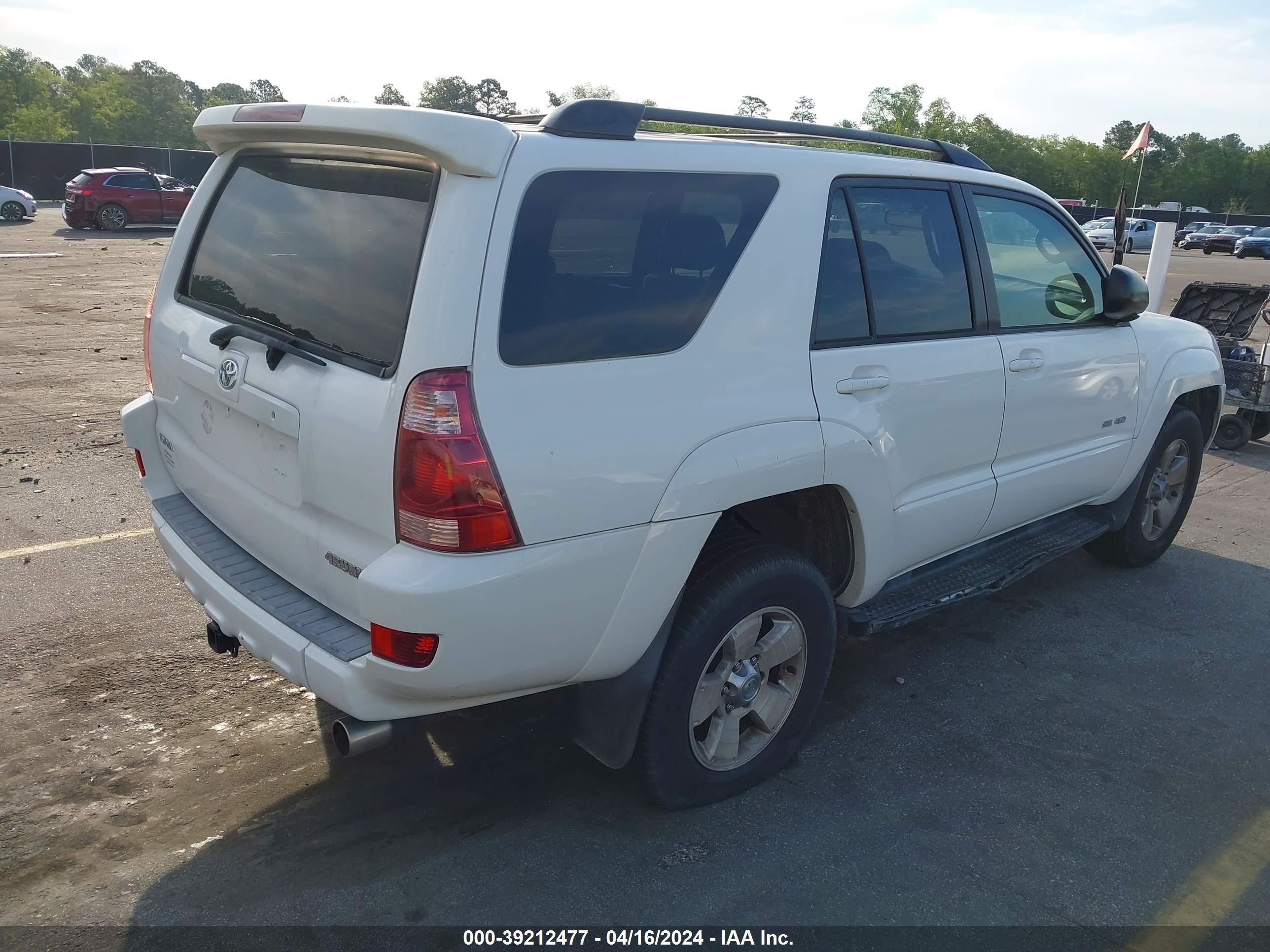 Photo 3 VIN: JTEBU14R540033475 - TOYOTA 4RUNNER 