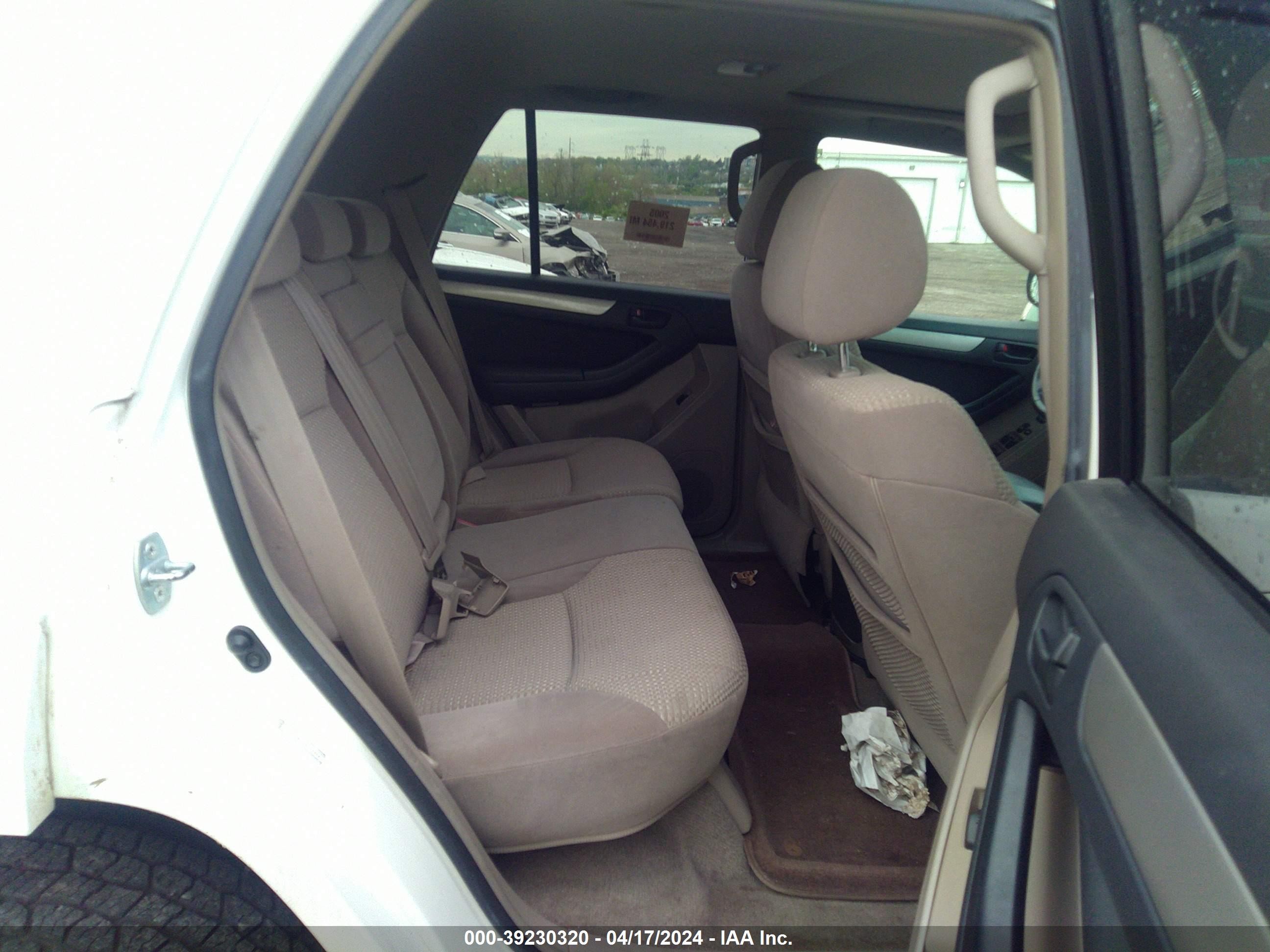 Photo 7 VIN: JTEBU14R550075064 - TOYOTA 4RUNNER 