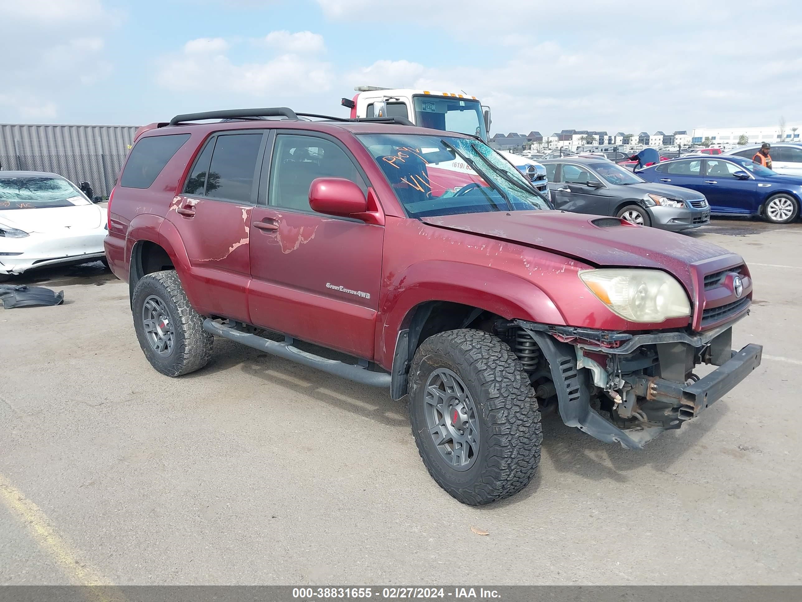 Photo 0 VIN: JTEBU14R578106835 - TOYOTA 4RUNNER 