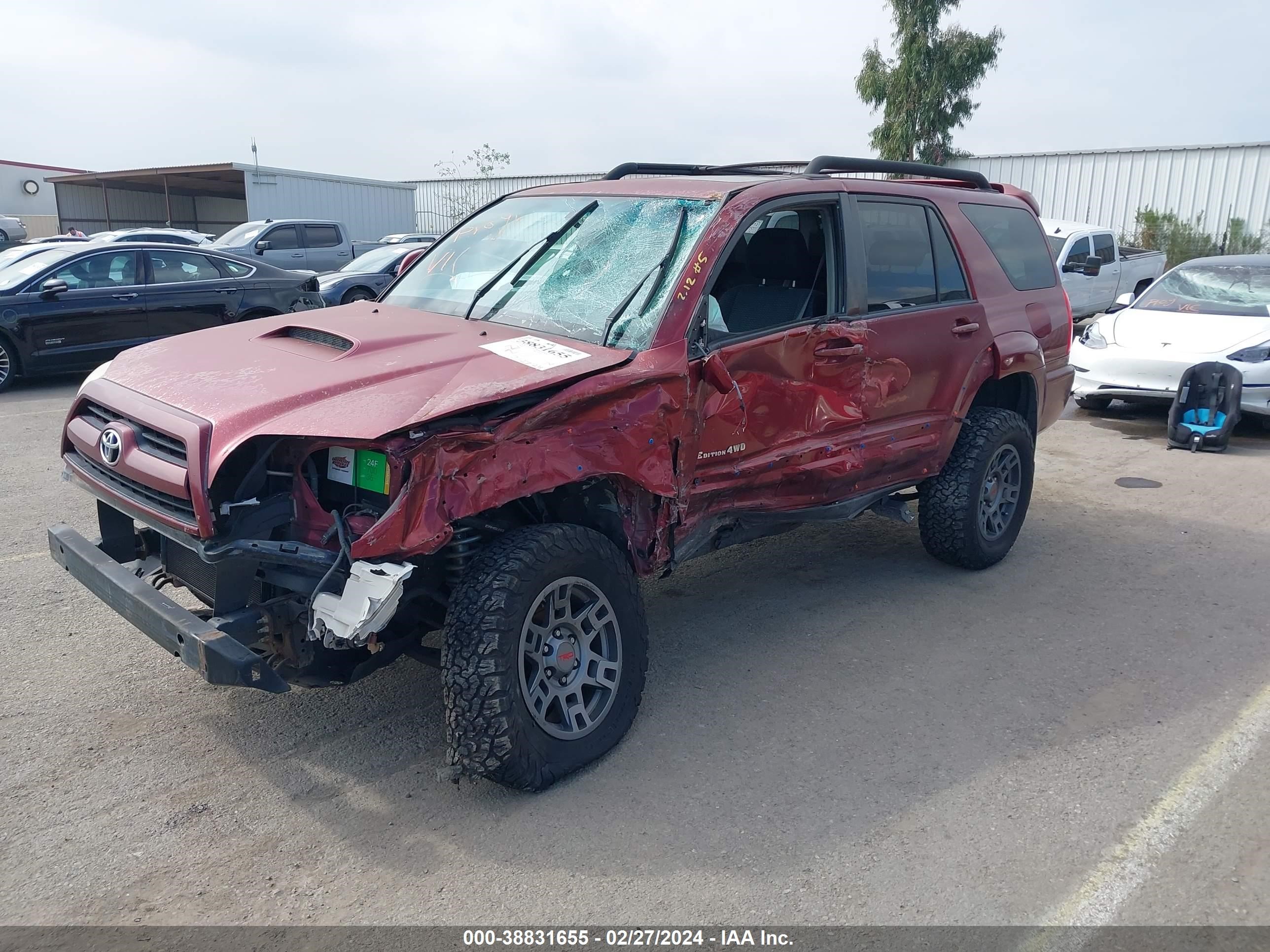 Photo 1 VIN: JTEBU14R578106835 - TOYOTA 4RUNNER 