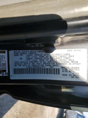 Photo 12 VIN: JTEBU14R658041877 - TOYOTA 4RUNNER 