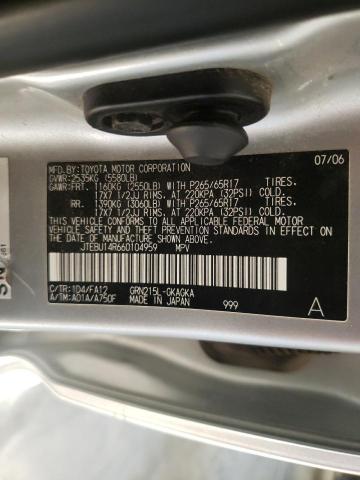 Photo 12 VIN: JTEBU14R660104959 - TOYOTA 4RUNNER 