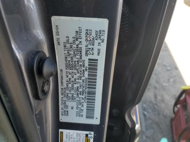 Photo 12 VIN: JTEBU14R740042422 - TOYOTA 4RUNNER SR 