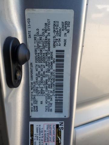 Photo 12 VIN: JTEBU14R748016713 - TOYOTA 4RUNNER 