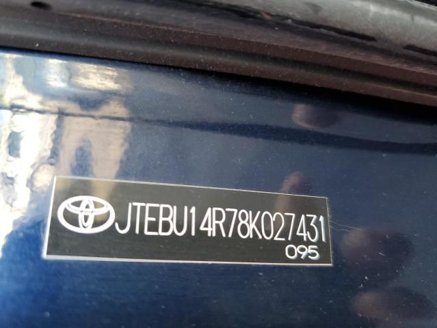 Photo 12 VIN: JTEBU14R78K027431 - TOYOTA 4RUNNER SR 