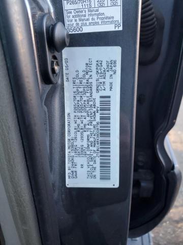 Photo 11 VIN: JTEBU14RX38008796 - TOYOTA 4RUNNER SR 