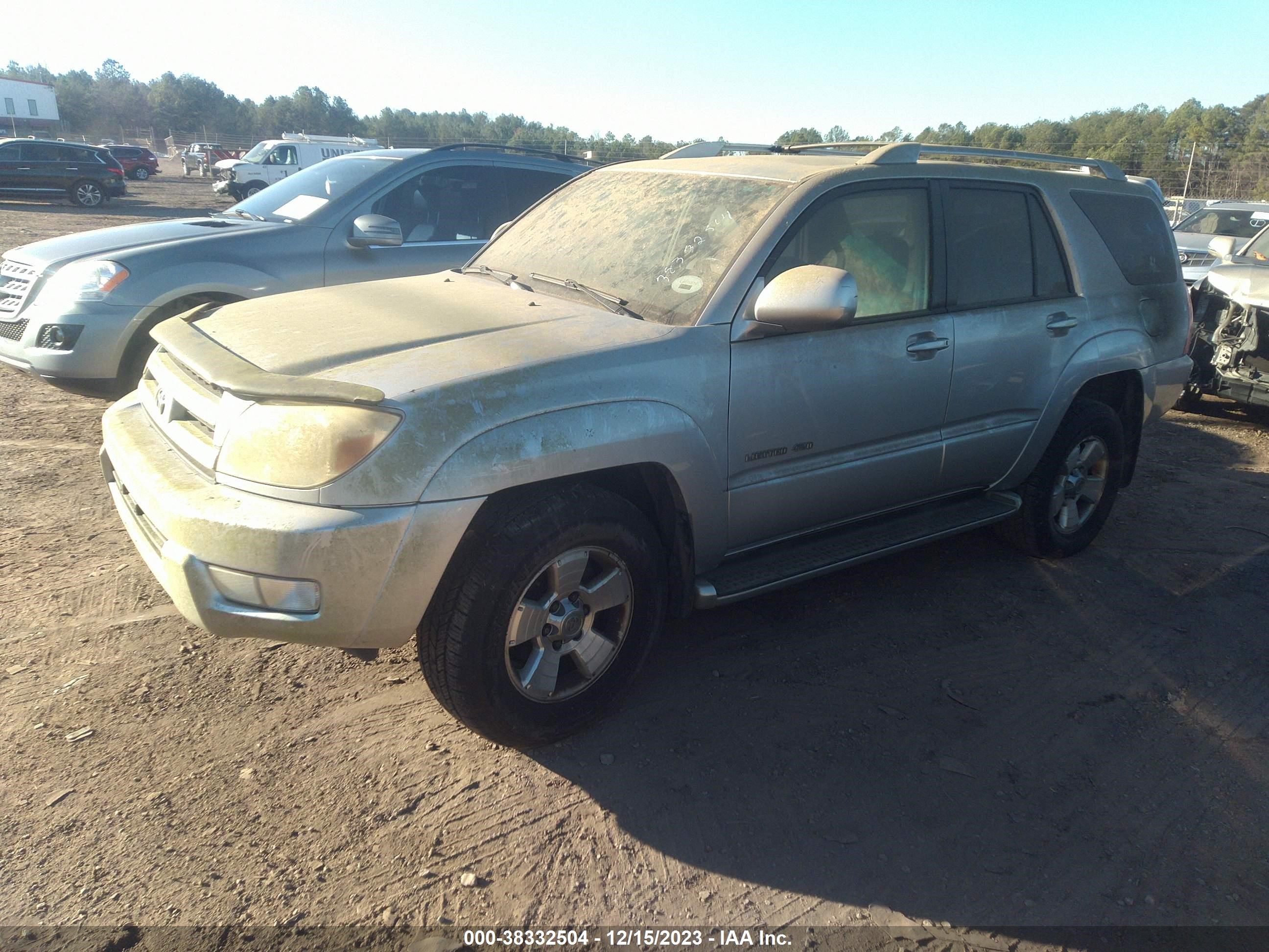 Photo 1 VIN: JTEBU17R038005949 - TOYOTA 4RUNNER 