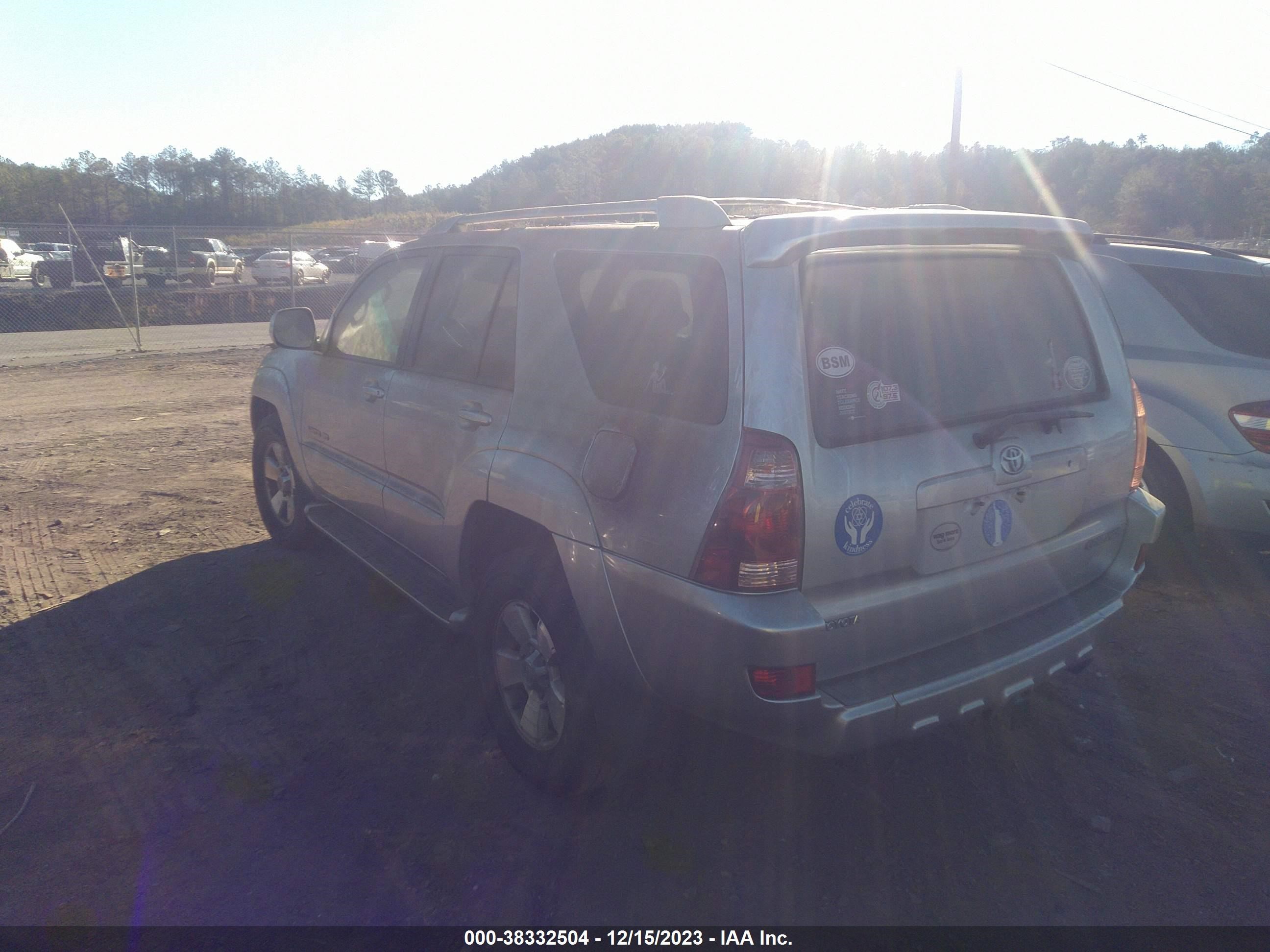 Photo 2 VIN: JTEBU17R038005949 - TOYOTA 4RUNNER 