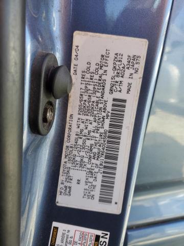 Photo 12 VIN: JTEBU17R640045680 - TOYOTA 4RUNNER LI 