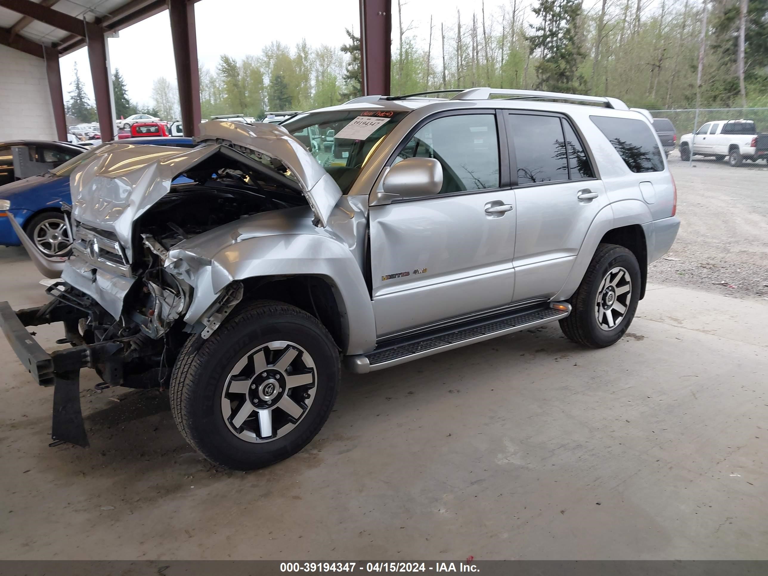 Photo 1 VIN: JTEBU17R740054002 - TOYOTA 4RUNNER 